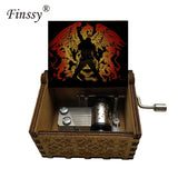 Wooden Hand Crank Queen Musical Box Bohemian Rhapsody