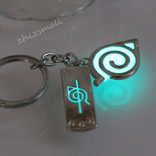 Naruto's Konoha Logo Anime Keychain