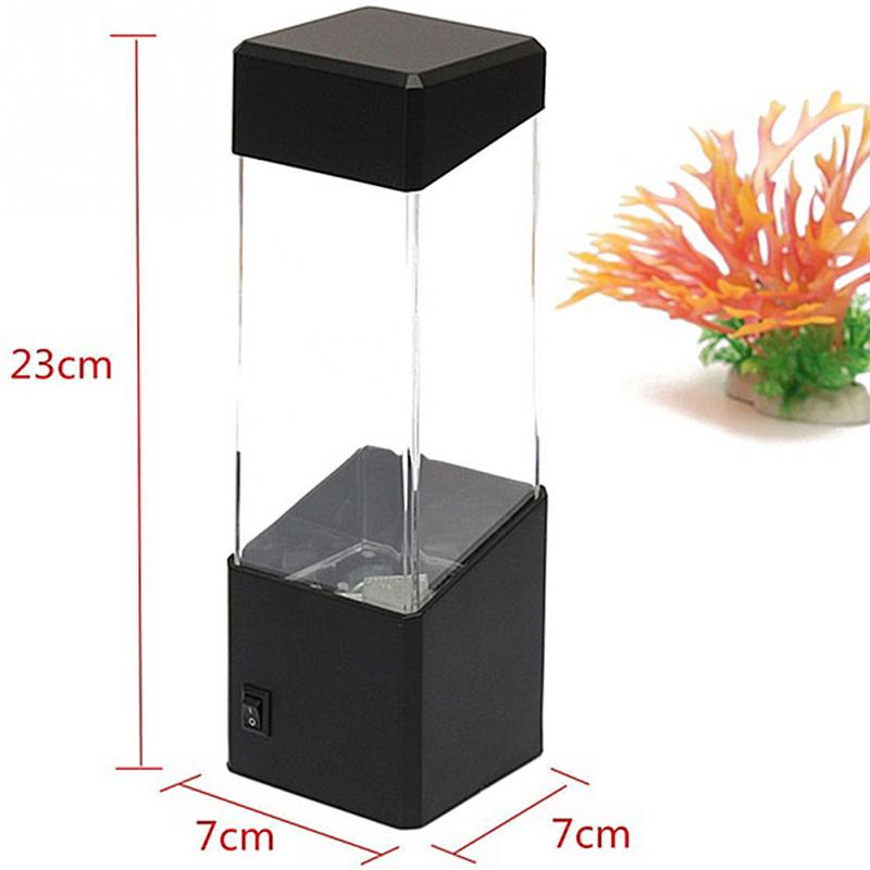 Bedside Night Light Aquarium jellyfish Lamp Home Table Decoration Lamps for Bedroom Stading room