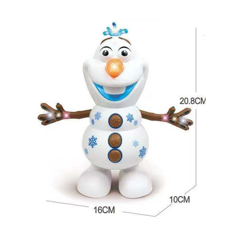 Frozen Dancing Olaf  Toy figure Christmas Gift For Kids