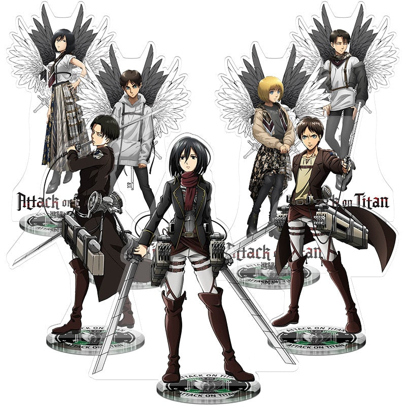 New Anime Attack on Titan Cool Acrylic Stand Figure Models (22cm)