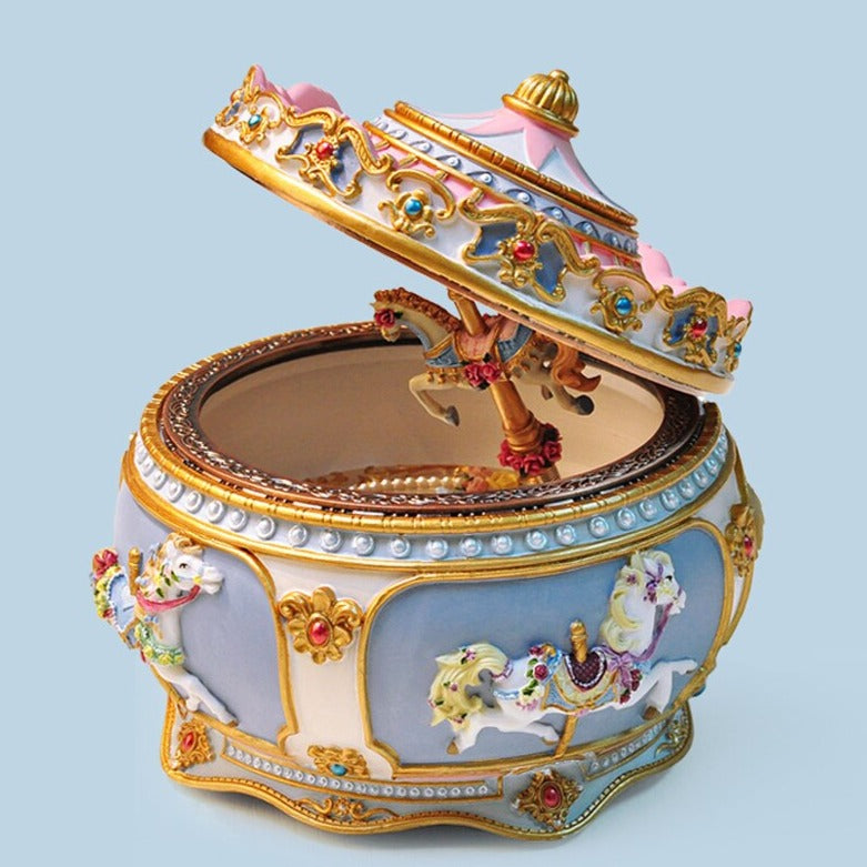Lovely Carousel Music Chest