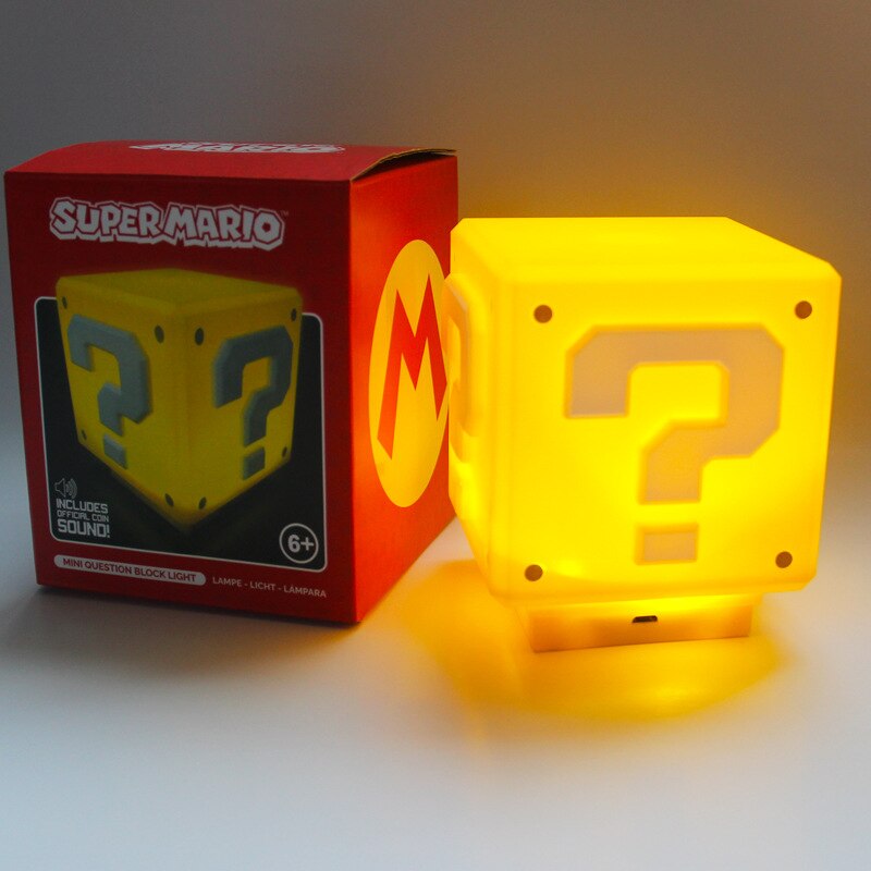 Super Mario Game Square Lamp