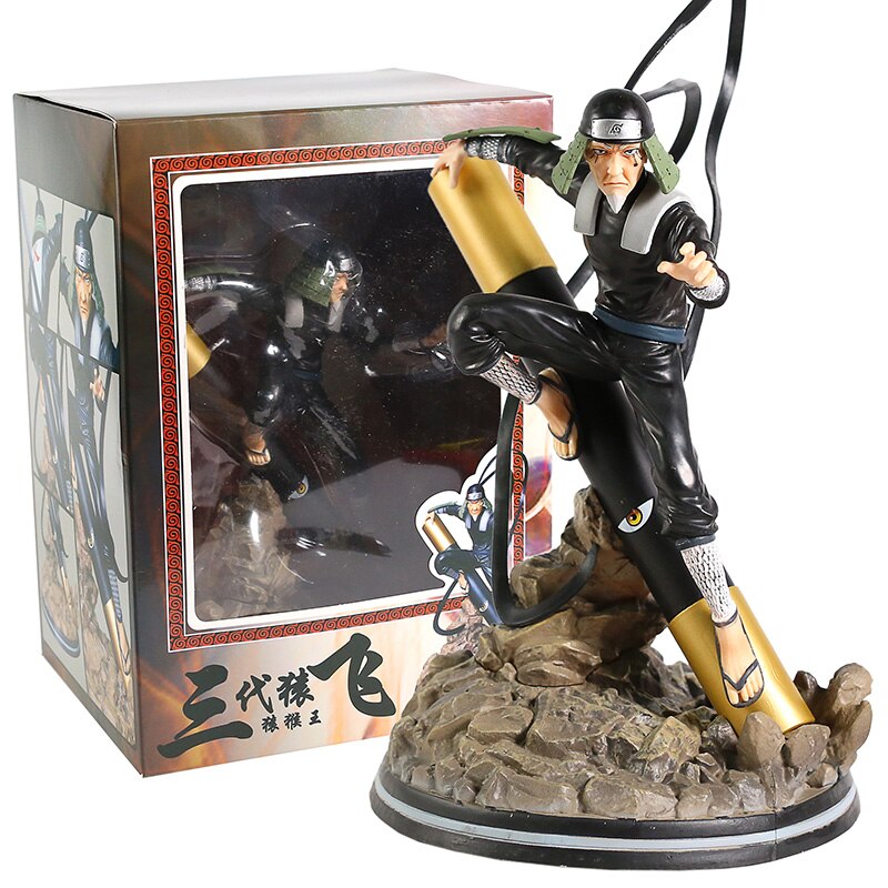 Naruto Shippuden Collectible PVC Figures - Anime Figurine Perfect Collectible Gift for Fans (Hashirama Senju, Tobirama Senju, Tsunade Senju, Hiruzen Sarutobi, Kakashi Hatake, Minato Namikaze & Naruto Uzumaki)