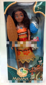 Moana And Maui Figurines Heihei Action Figure Toy With Light For Kid Christmas Gift