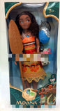 Moana And Maui Figurines Heihei Action Figure Toy With Light For Kid Christmas Gift