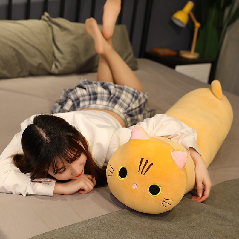 Adorable Soft Cat Plush Toy Gifts Children's Room Decoration