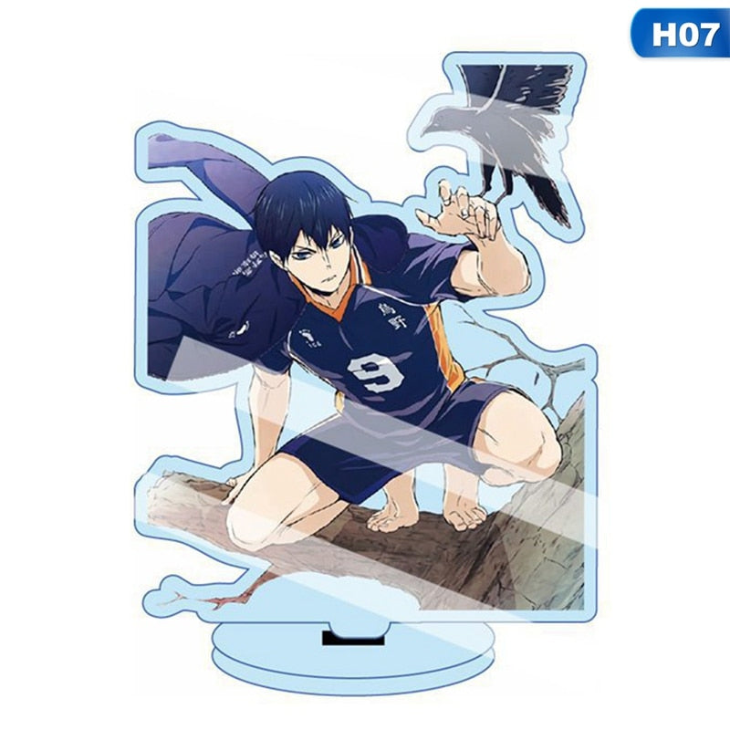 Anime Haikyuu Figures Desk Plate Acrylic Stand Model Collection (13cm)