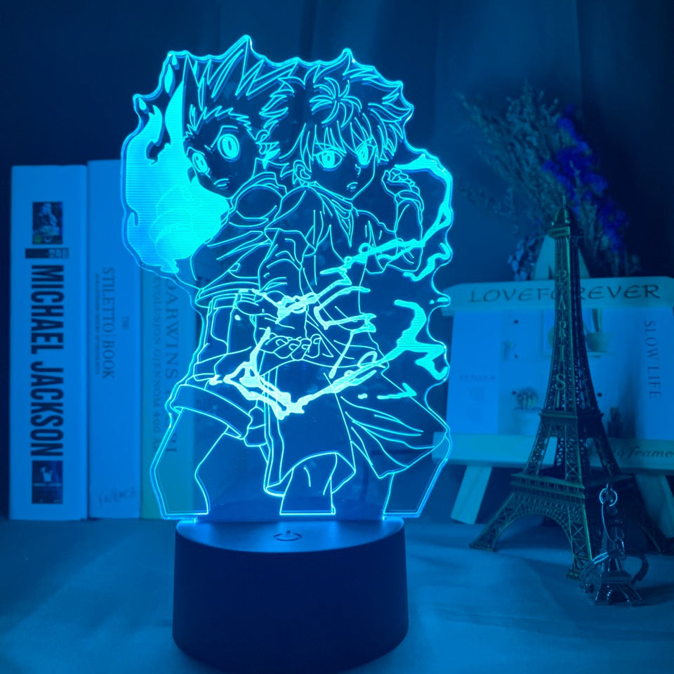 Anime Hunter x Hunter Collectible LED Night Lamp 3D Effect