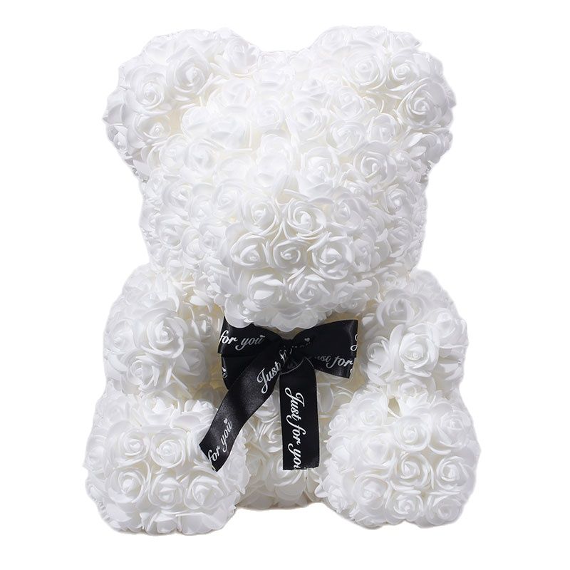 Teddy Bear Rose - Artificial Flowers Rose Bear for Women Wedding Valentines  Gift