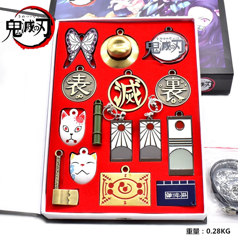 Demon Slayer Kimetsu No Yaiba Keychain Box Set