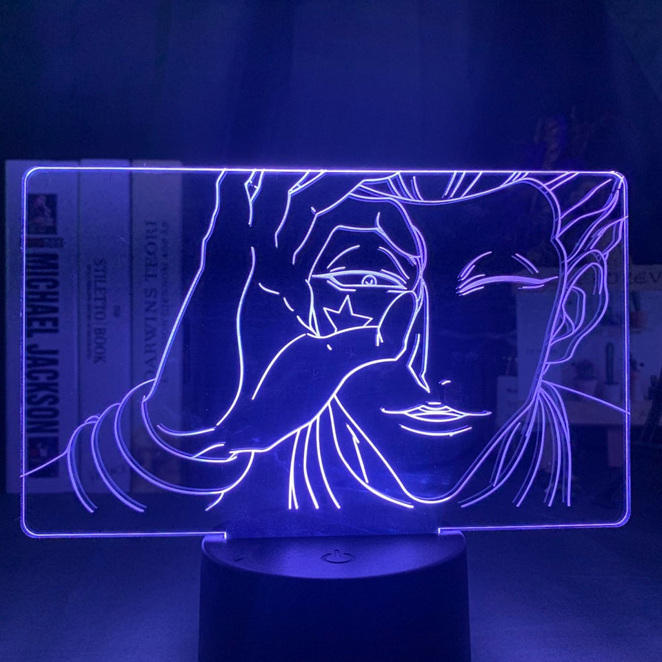 Anime Hunter x Hunter Collectible LED Night Lamp 3D Effect