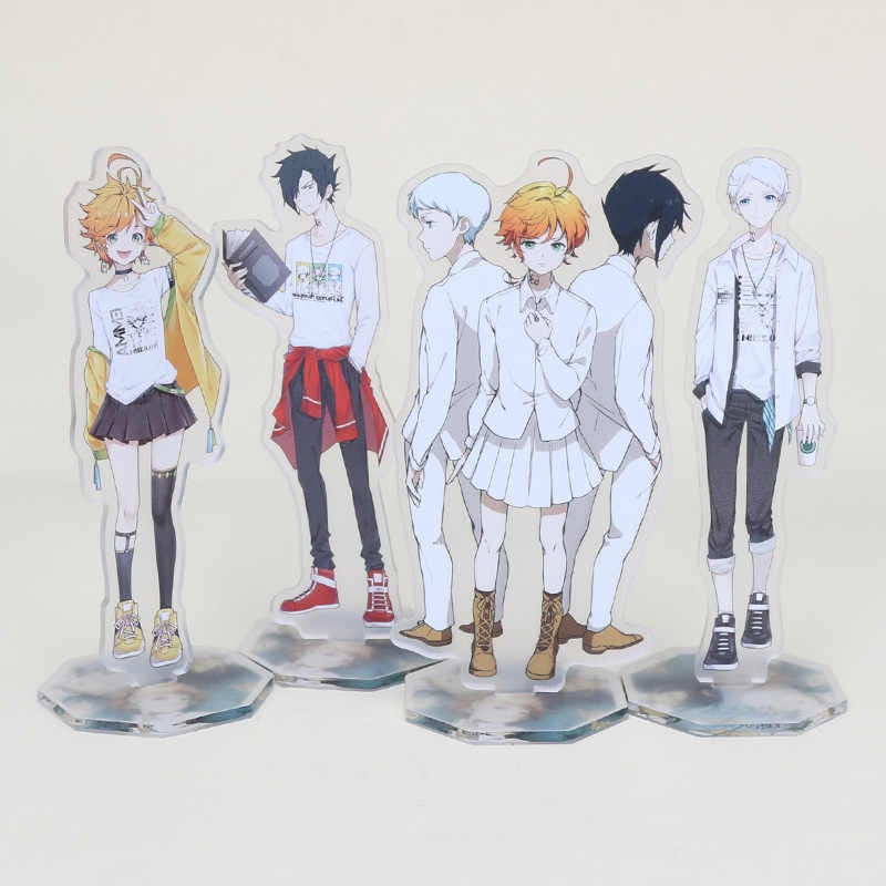 Anime Mystery "The Promised Neverland" Collectible 16cm Acrylic Stand Figures