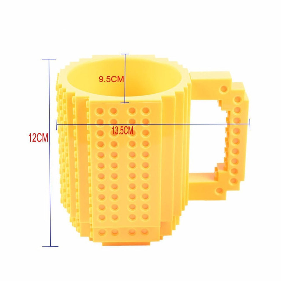 Creative Build-on Brick Mug