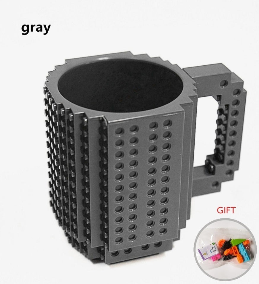 Creative Build-on Brick Mug