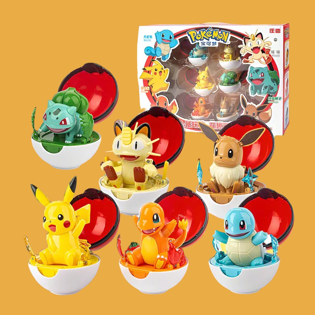 Pokemon Anime Kawaii Poke Balls