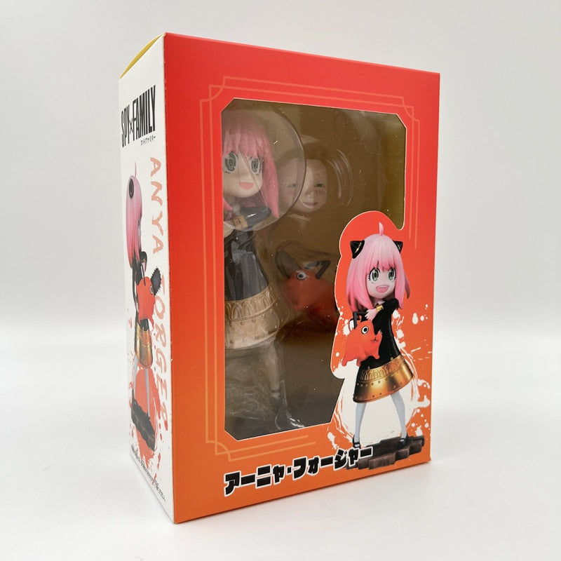 SPY×FAMILY Anya Forger Anime Figure Chainsaw Man Pochita