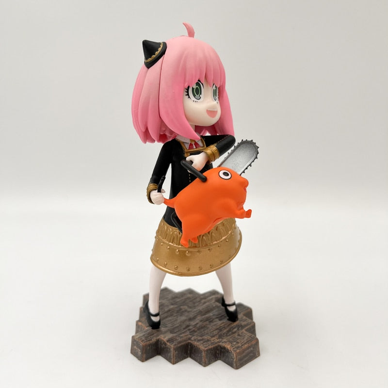 SPY×FAMILY Anya Forger Anime Figure Chainsaw Man Pochita
