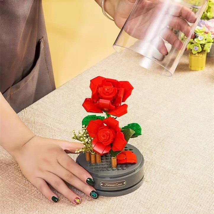 Lego Puzzle Flower Music Chest