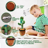 Repeat Talking Dancing Cactus Toy
