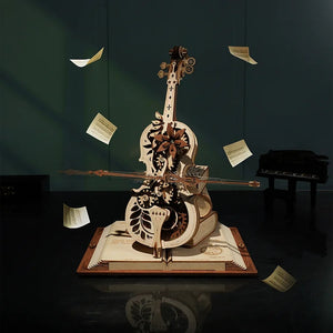 DIY Magic Cello - Mechanical Music Chest