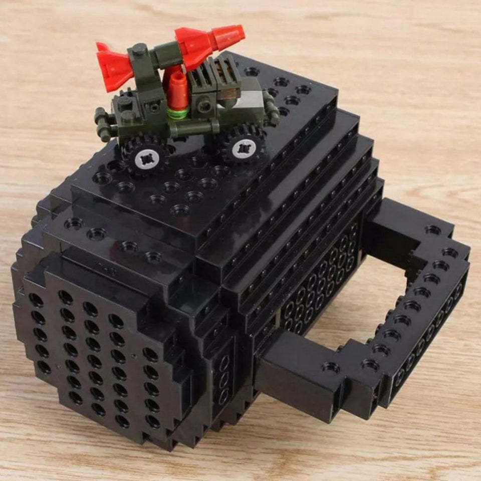 Creative Build-on Brick Mug