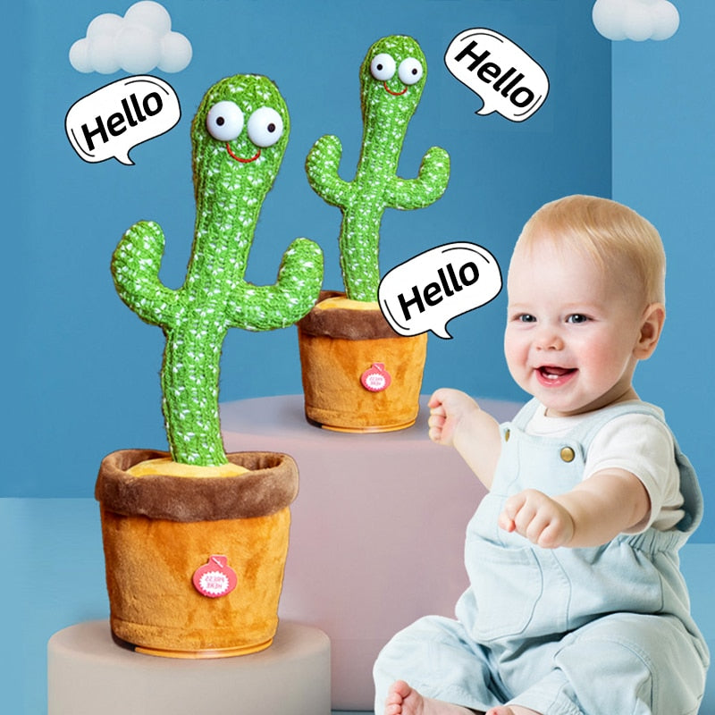 Repeat Talking Dancing Cactus Toy
