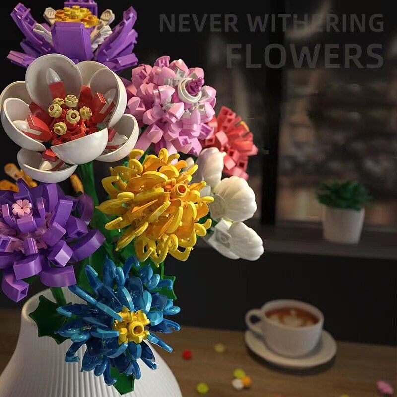 Flowers Mini Building Blocks