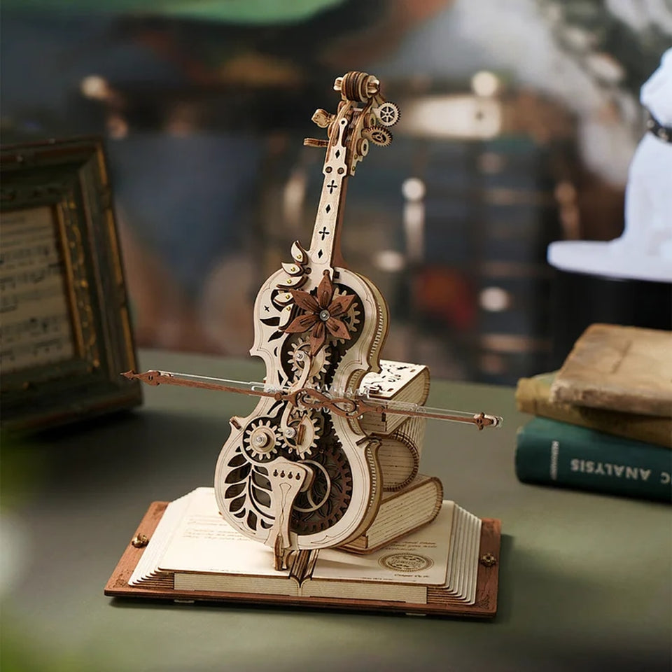 DIY Magic Cello - Mechanical Music Box