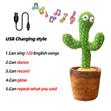 Repeat Talking Dancing Cactus Toy
