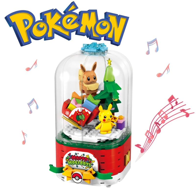 Pokemon Christmas Building Blocks - Music Box
