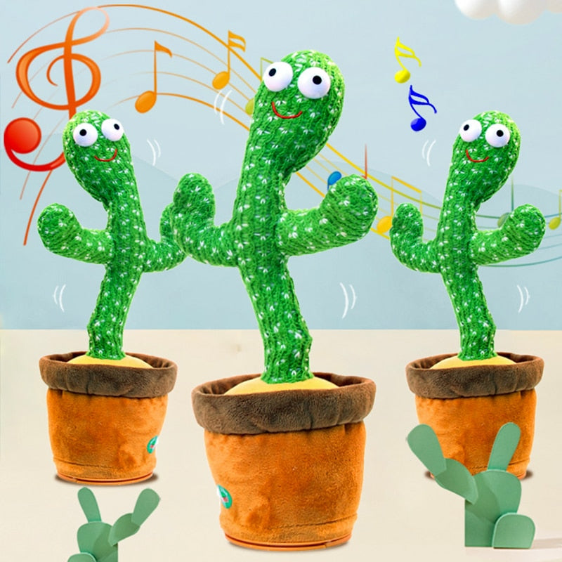 Repeat Talking Dancing Cactus Toy
