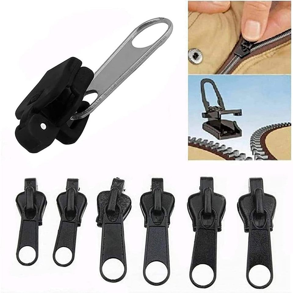 6pcs Instant Fix Universal Zip Slider