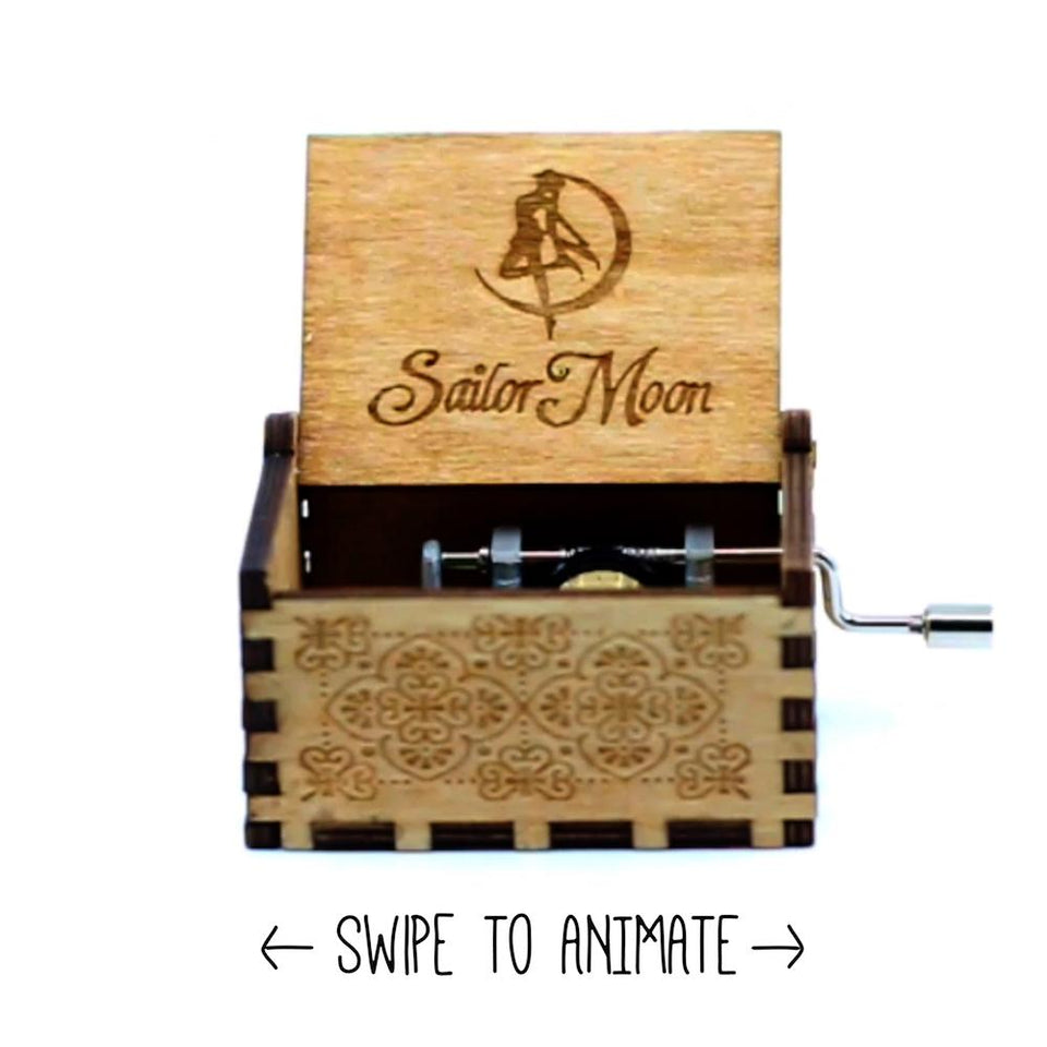 Sailor Moon Jupiter Neptune Theme Song Music Box Chest