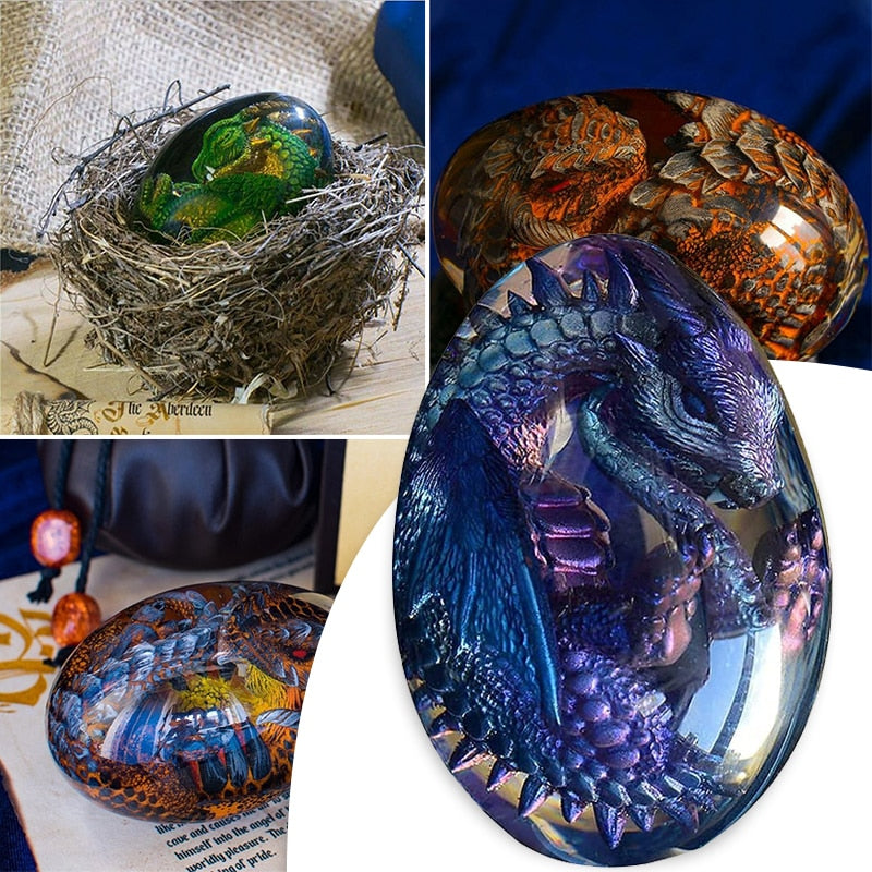 Crystal Transparent Dragon Eggs