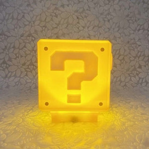 Super Mario Game Square Lamp