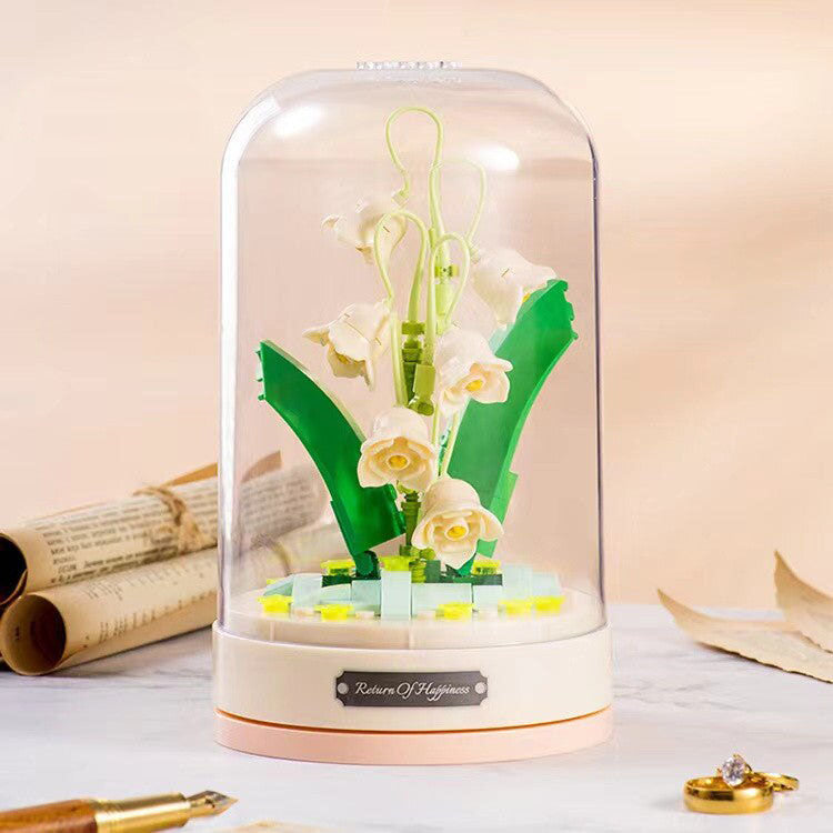 Lego Puzzle Flower Music Chest