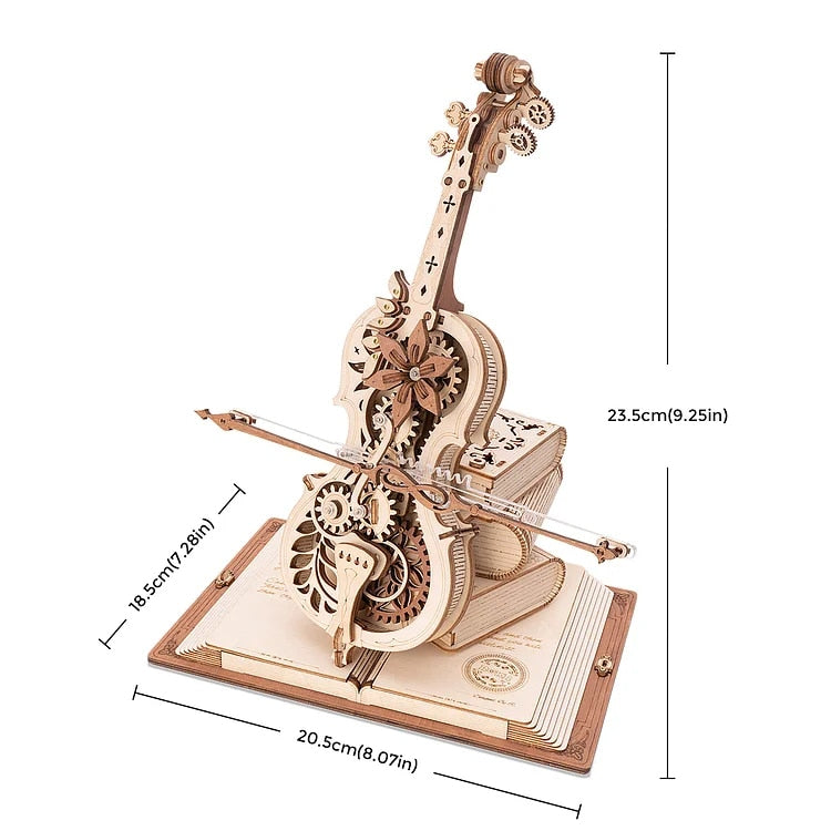 DIY Magic Cello - Mechanical Music Chest