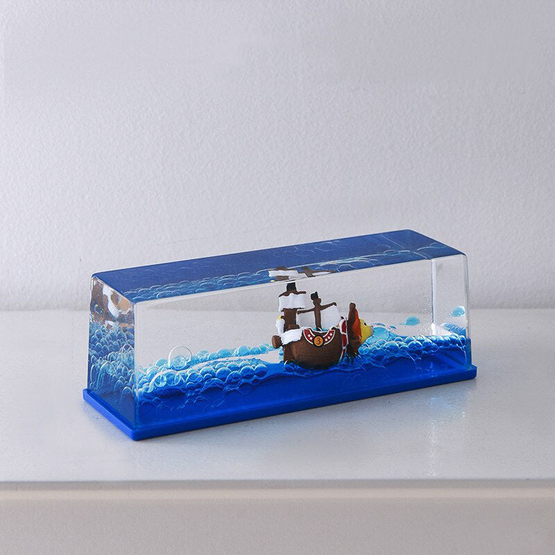 Floating One Piece Ship Bottle