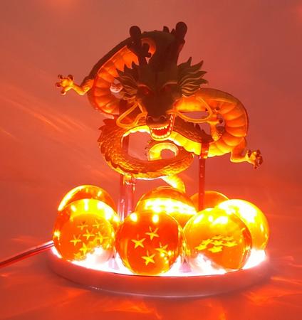 Dragon Ball Z Shenron LED Effect Collectible Action Figure Toys