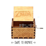 Legend of Zelda Link Music Box Chest - Song Of Storms