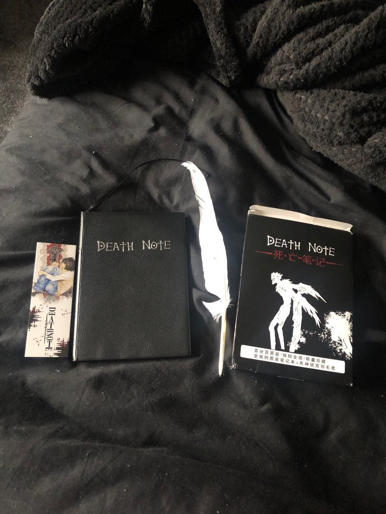 New Collectable Death Note Notebook - Popular Anime Iconic Notebook fo –  Music Chests