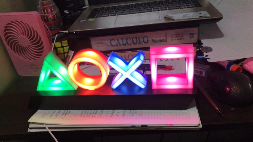 Pro Gamer Vibe LED Night Light PS4 Mood Flash Lamp