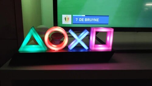 Pro Gamer Vibe LED Night Light PS4 Mood Flash Lamp