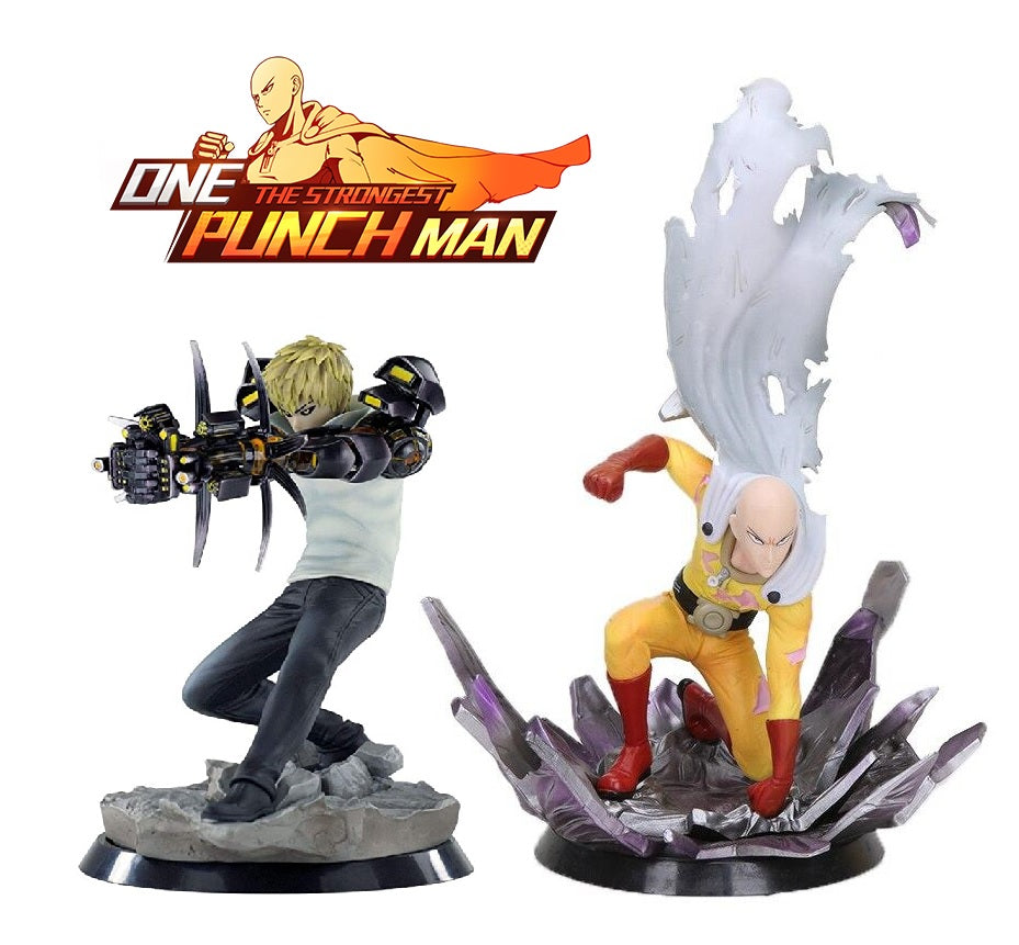 One-Punch Man Saitama & Genos Collectible Action Figure