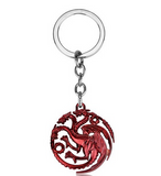 Game Of Thrones Keychain - Crimson Dragon