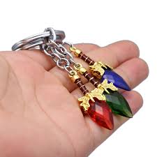 Collectible DOTA 2 Gamer Identity Key Chains
