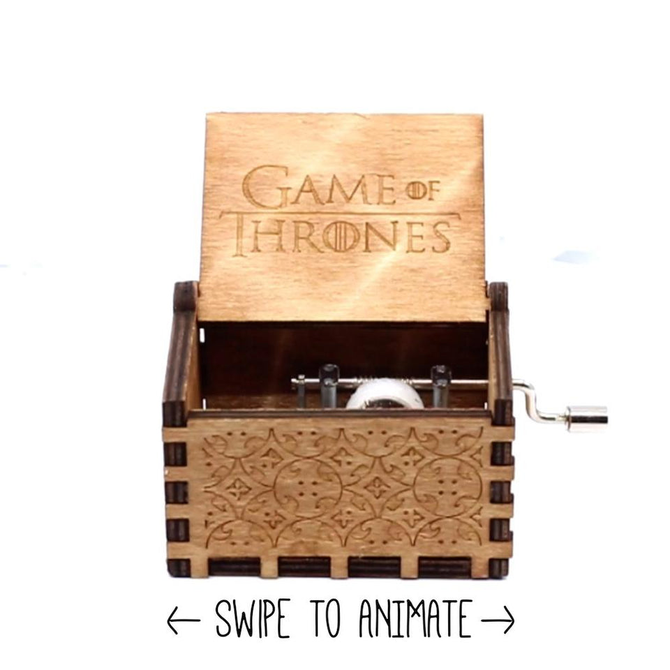 Game of Thrones Season 8 Theme Song - Emily Clarke, Sophie Turner, Kit Harington Music Box Chest