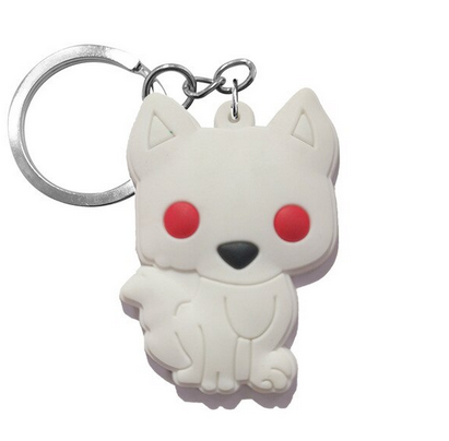 Game Of Thrones Figure Keychain - Ghost