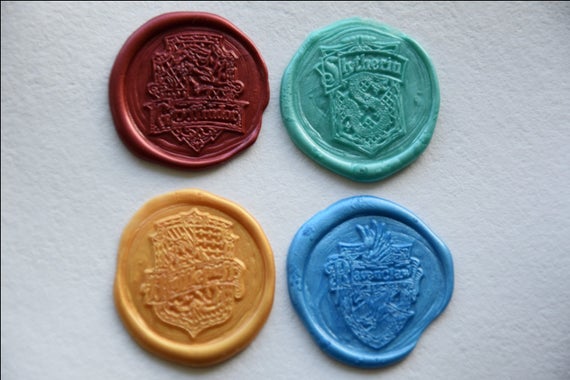 Harry Potter Collectible Vintage Wax Seal Stamp & Spoon Tool for Heating Wax Seal Bead